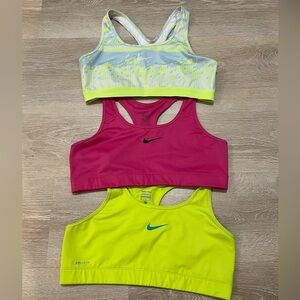 Nike | Lot of 3 Sports Bras | Size XL